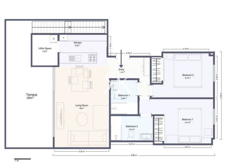Revente - Appartement - Orihuela Costa - Costa Blanca