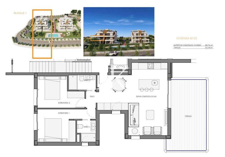 Construction Neuve - Appartement - Fuente Álamo - Hacienda del Alamo