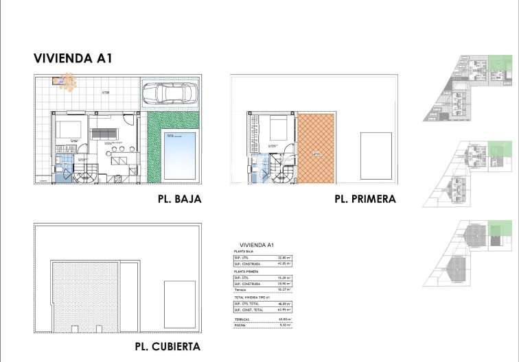 Construction Neuve - Semidetached - Puerto de Mazarron - Mar De Plata