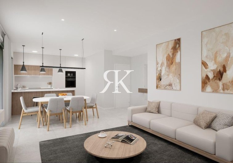 New Build - Ground floor apartment - Los Alcázares - Los Narejos 