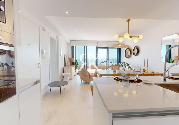 Construction Neuve - Ground floor apartment - Aguilas - Isla Del Fraile