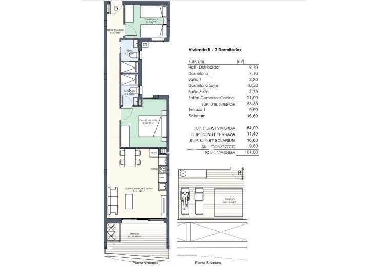 Nieuwbouw in constructie - Appartement - Torrevieja - Avenida Habaneras - Curva de Palangre