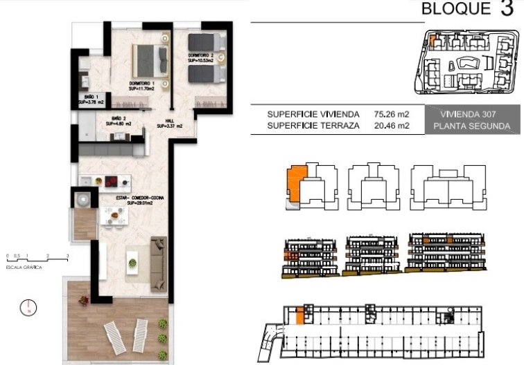 Nieuwbouw in constructie - Appartement - Torrevieja - Los Balcones - Los Altos 