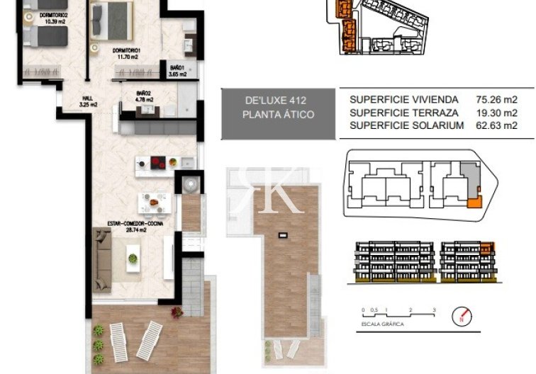 Nouvelle construction Clé en main - Penthouse - Orihuela - Orihuela Costa