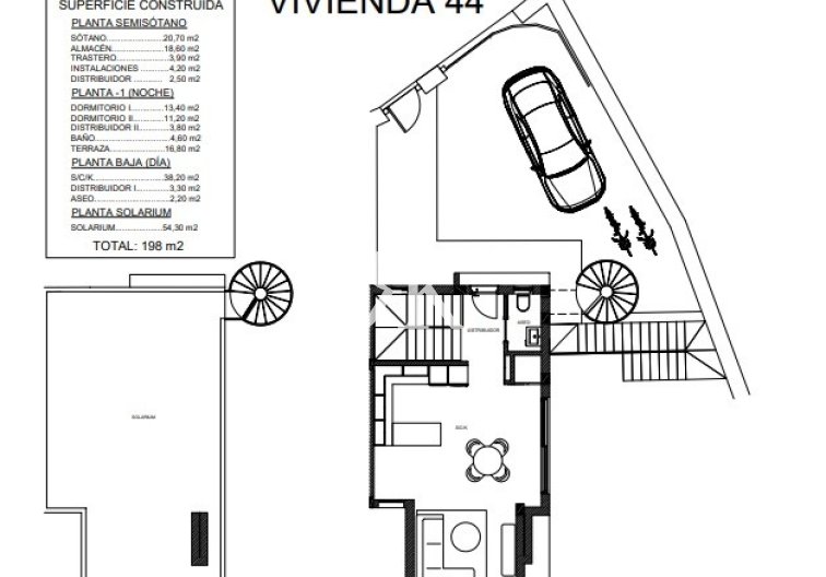 Construite sur demande - Villa Mitoyenne - Algorfa - La Finca Golf