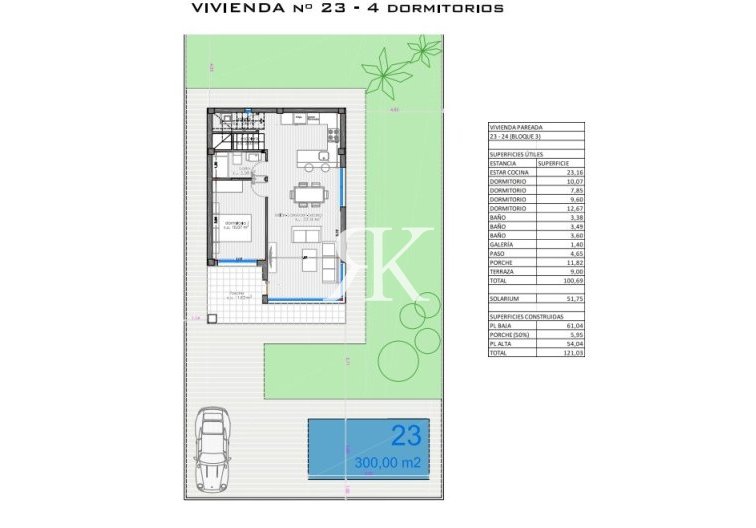 Obra Nueva en construcción - Villa pareado - Torrevieja - Punta Prima