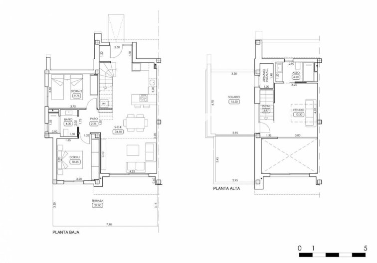 Resale - Semi-detached Villa  - Algorfa - La Finca Golf