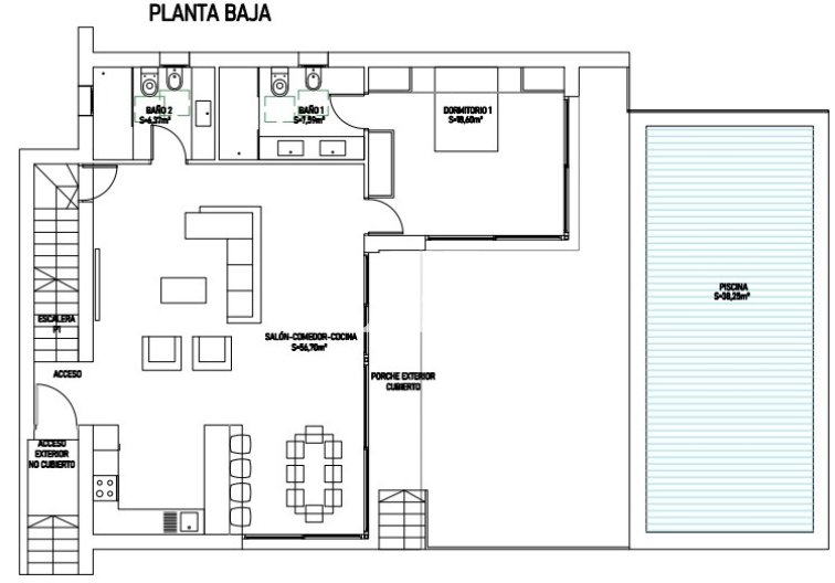 Construite sur demande - Villa Individuelle - Orihuela Costa - La Zenia