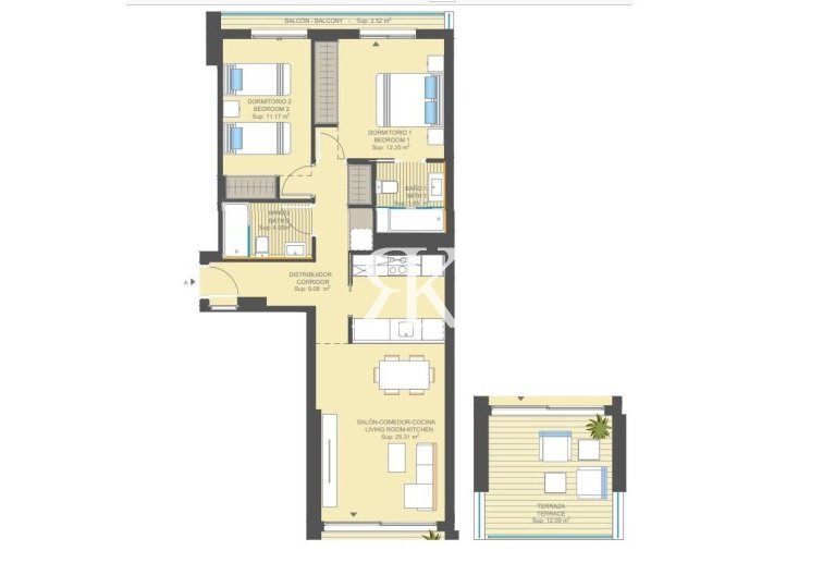 Neubau im Bau - Wohnung - Alicante - Campoamor