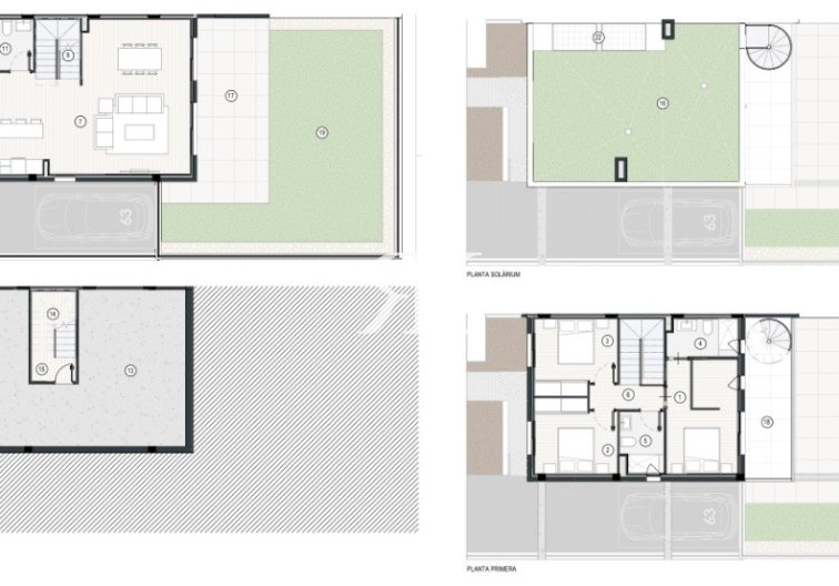 New build under construction - Semi-detached Villa  - Finestrat - Balcón de Finestrat