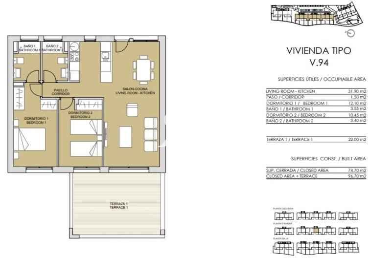 Obra nueva Llave en mano - Apartamento  - Pilar de la Horadada - Lo Romero Golf