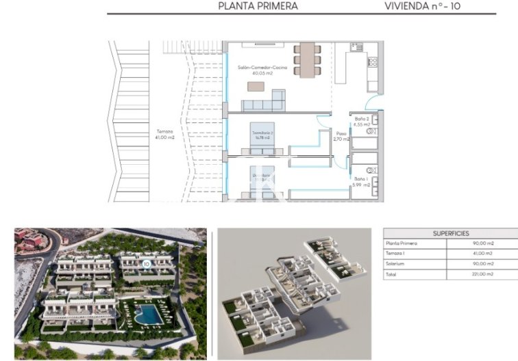 Obra Nueva en construcción - Atico - Finestrat - Balcón de Finestrat