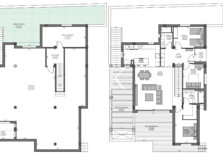 Obra Nueva en construcción - Villa independiente - Algorfa - La Finca Golf