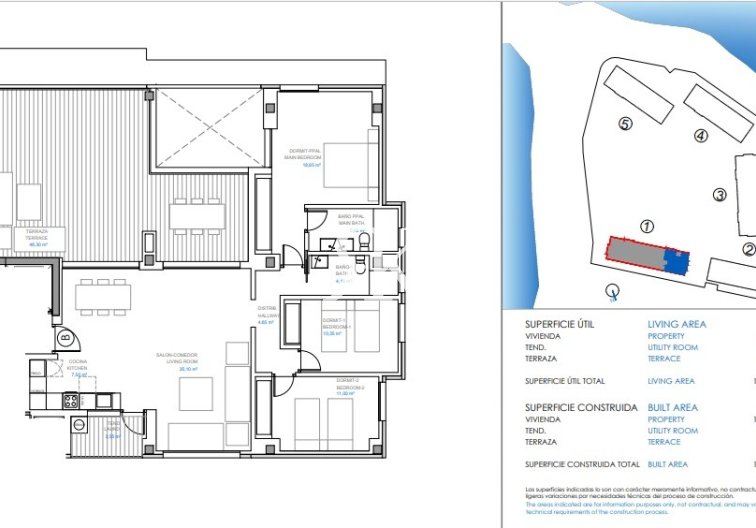 Nieuwbouw Sleutelklaar - Penthouse - Torrevieja - Punta Prima