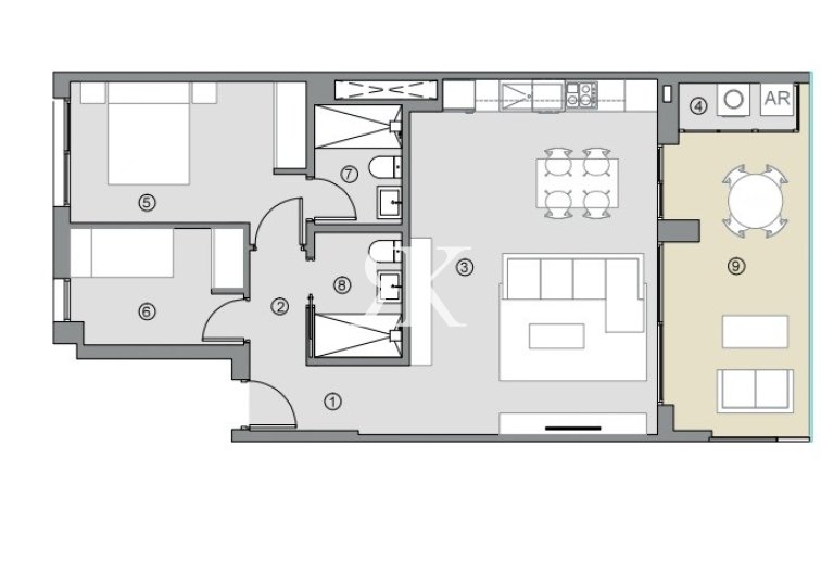 Neubau im Bau - Penthaus - Torrevieja - Punta Prima