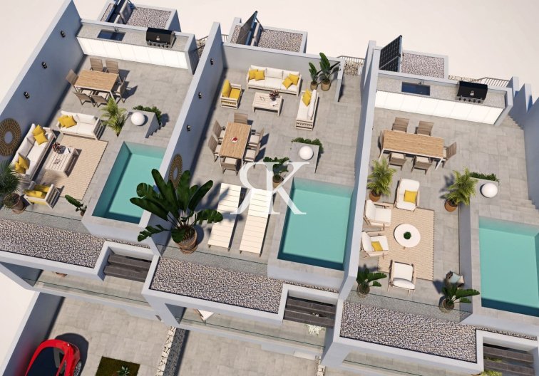 New build Key in hand - Townhouse - Torre de la Horadada - Playa de las villas