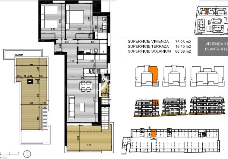 Nieuwbouw in constructie - Penthouse - Torrevieja - Los Balcones 