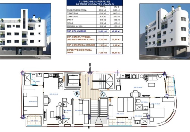 Obra Nueva en construcción - Apartamento  - Torrevieja - Centro