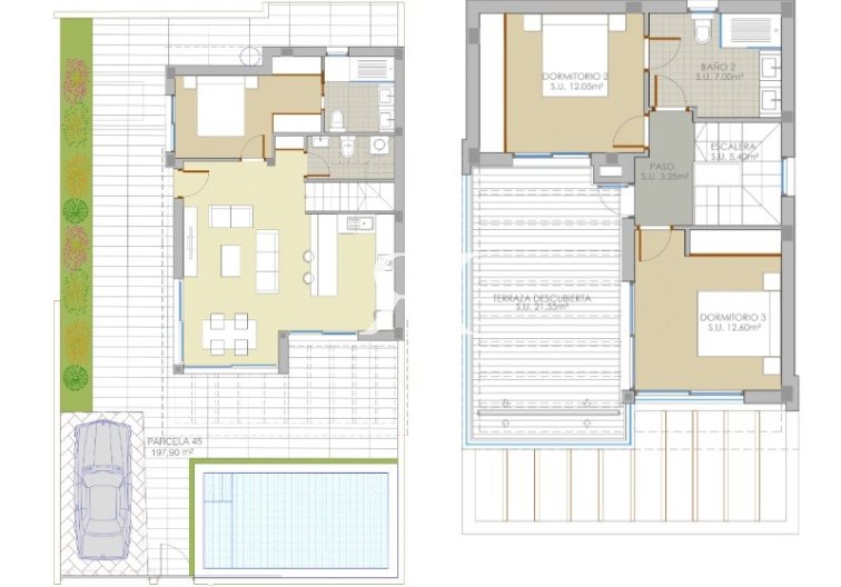 Obra Nueva en construcción - Villa independiente - Los Montesinos - La Herrada