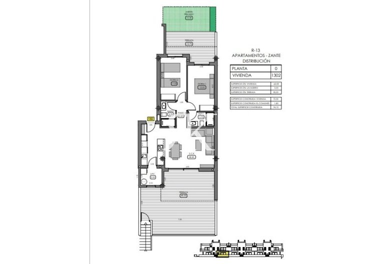 Obra Nueva en construcción - Apartamento  - Algorfa - La Finca Golf