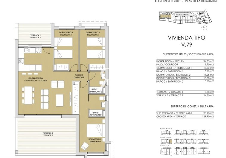 Neubau im Bau - Wohnung - Pilar de la Horadada - Lo Romero Golf