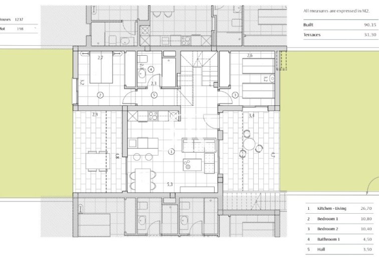 Nieuwbouw in constructie - Penthouse - Algorfa - La Finca Golf