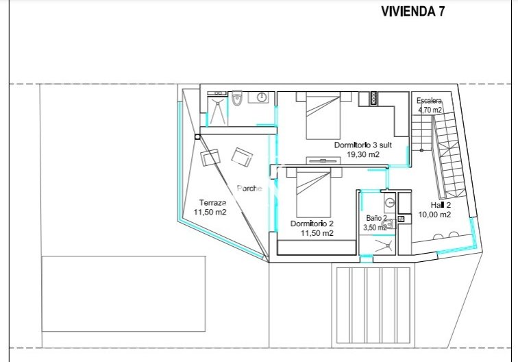 Obra Nueva en construcción - Villa independiente - Orihuela Costa - Los Altos