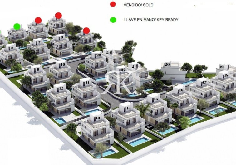 Obra Nueva en construcción - Villa independiente - San Miguel de Salinas