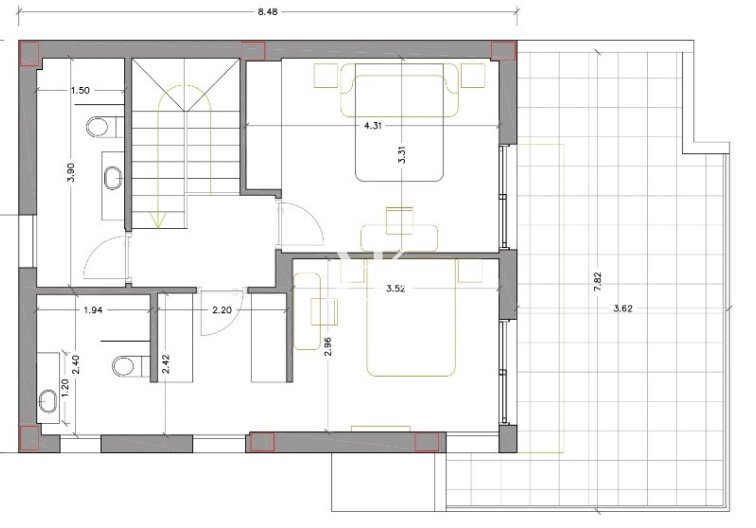 Neubau im Bau - Freistehende Villa - San Miguel de Salinas