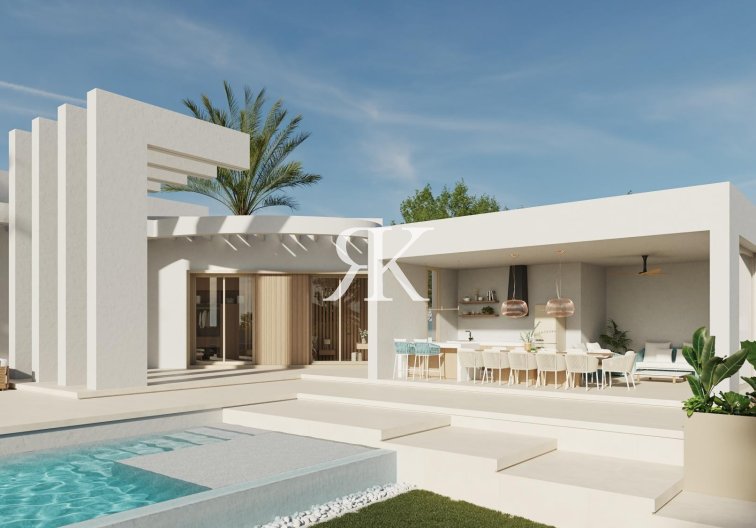 Neubau im Bau - Freistehende Villa - Orihuela Costa - Villamartín