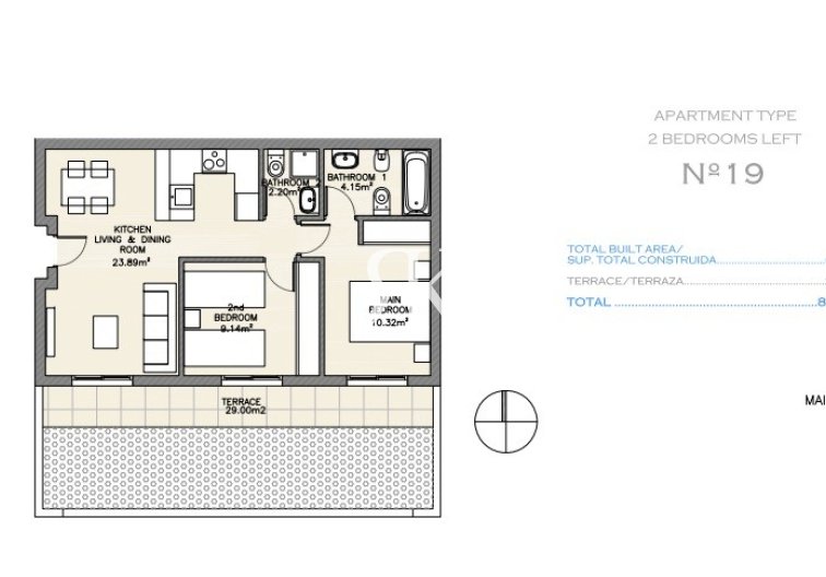 Neubau. Schlüsselfertige - Wohnung - Aguilas - Los Collados-Los Geraneos