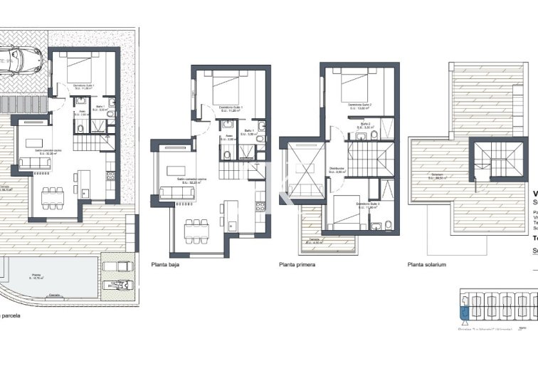 Obra Nueva en construcción - Villa independiente - Ciudad Quesada - Doña Pepa 