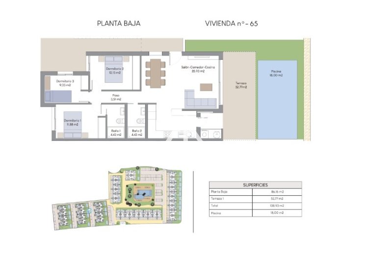 New build under construction - Apartment - Finestrat