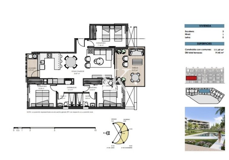 Obra Nueva en construcción - Apartamento  - Torre-Pacheco - Santa Rosalia Lake and Life Resort