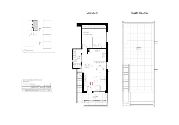 New build under construction - Penthouse - Pilar de la Horadada