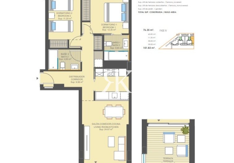 Neubau im Bau - Wohnung - Orihuela Costa - Campoamor