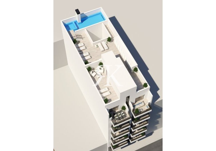 Nieuwbouw in constructie - Penthouse - Torrevieja - Playa del Cura