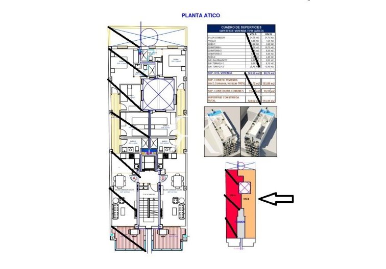 Nieuwbouw in constructie - Penthouse - Torrevieja - Playa del Cura