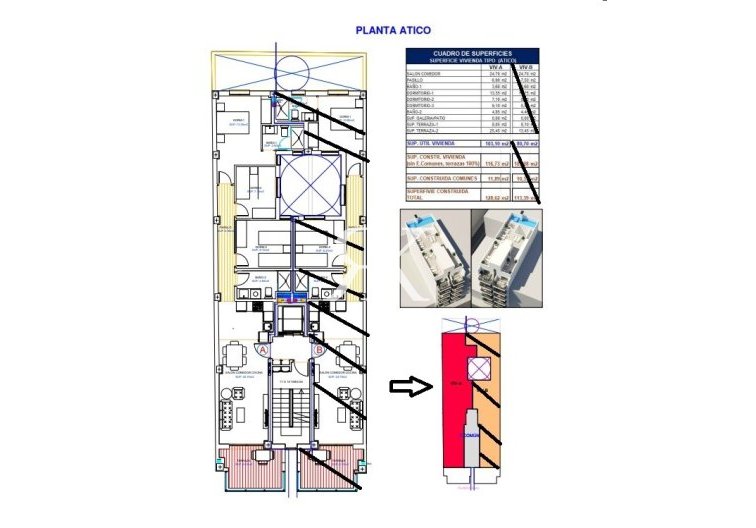 Nieuwbouw in constructie - Penthouse - Torrevieja - Playa del Cura