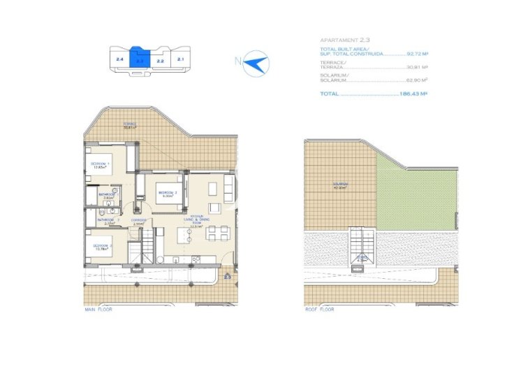 Obra Nueva en construcción - Atico - Los Alcázares - La Serena Golf