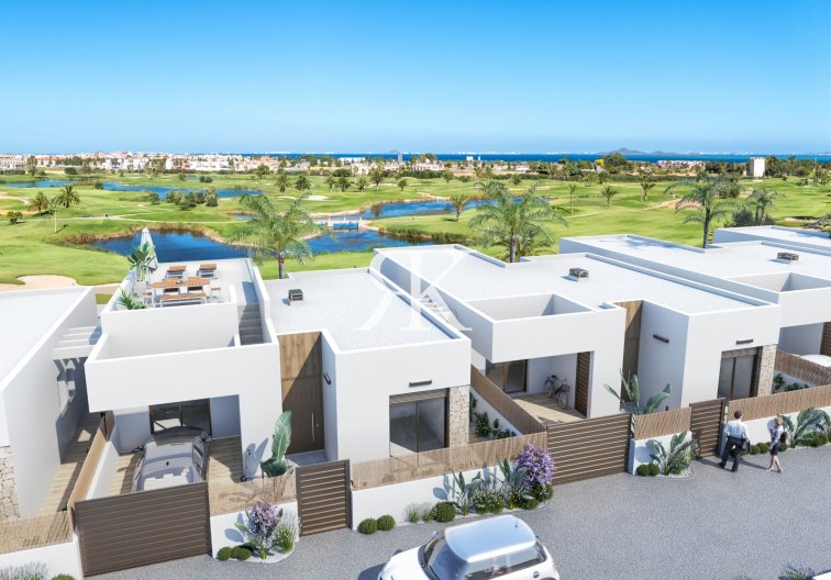 Obra Nueva en construcción - Villa independiente - Los Alcázares - La Serena Golf