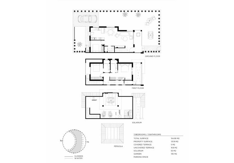 Neubau im Bau - Doppelhaushälfte - Ciudad Quesada - Doña Pepa 