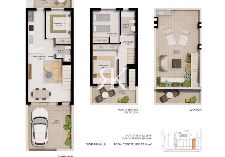 Obra nueva Llave en mano - Duplex - Pilar de la Horadada - Torre de la Horadada