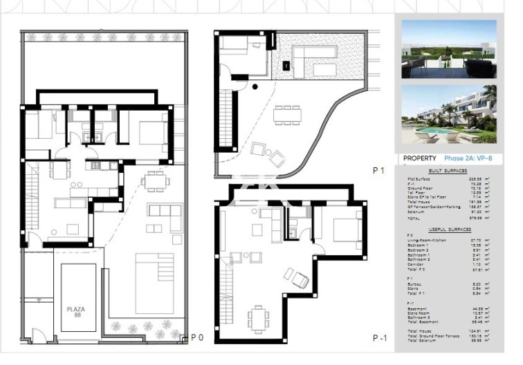 Nieuwbouw in constructie - Halfvrijstaande villa - Torrevieja - Los Balcones 