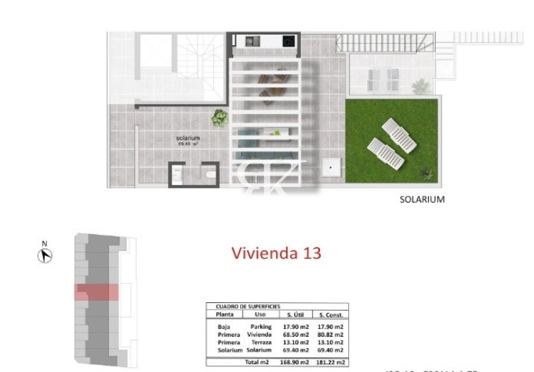 Nieuwbouw in constructie - Penthouse - Pilar de la Horadada - Pinar de Campoverde