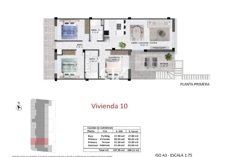 Nieuwbouw in constructie - Penthouse - Pilar de la Horadada - Pinar de Campoverde