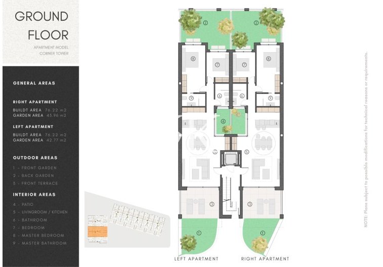 Nieuwbouw in constructie - Appartement - Los Alcázares - La Serena Golf