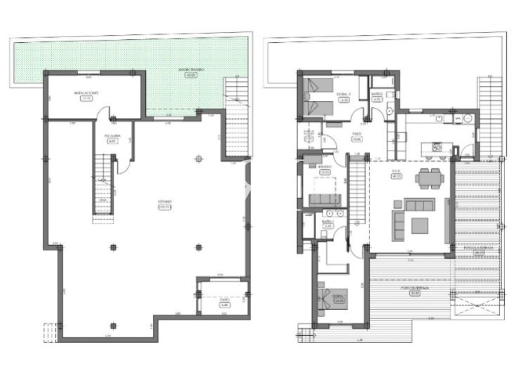 Obra Nueva en construcción - Villa independiente - Algorfa - La Finca Golf