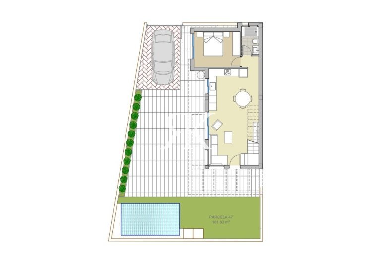 Nieuwbouw in constructie - Vrijstaande villa - Los Montesinos - La Herrada