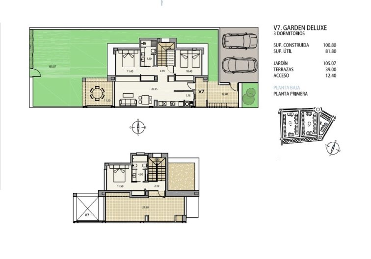 Obra nueva Llave en mano - Apartamento dúplex - Cartagena - Los Urrutias